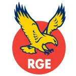 RGE company logo